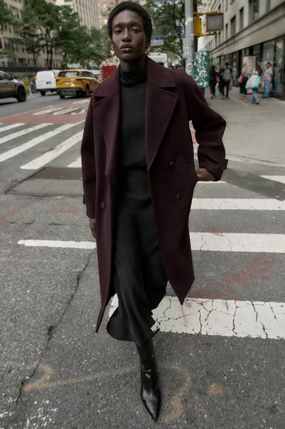 SOFT OVERSIZED COAT | Zara UK