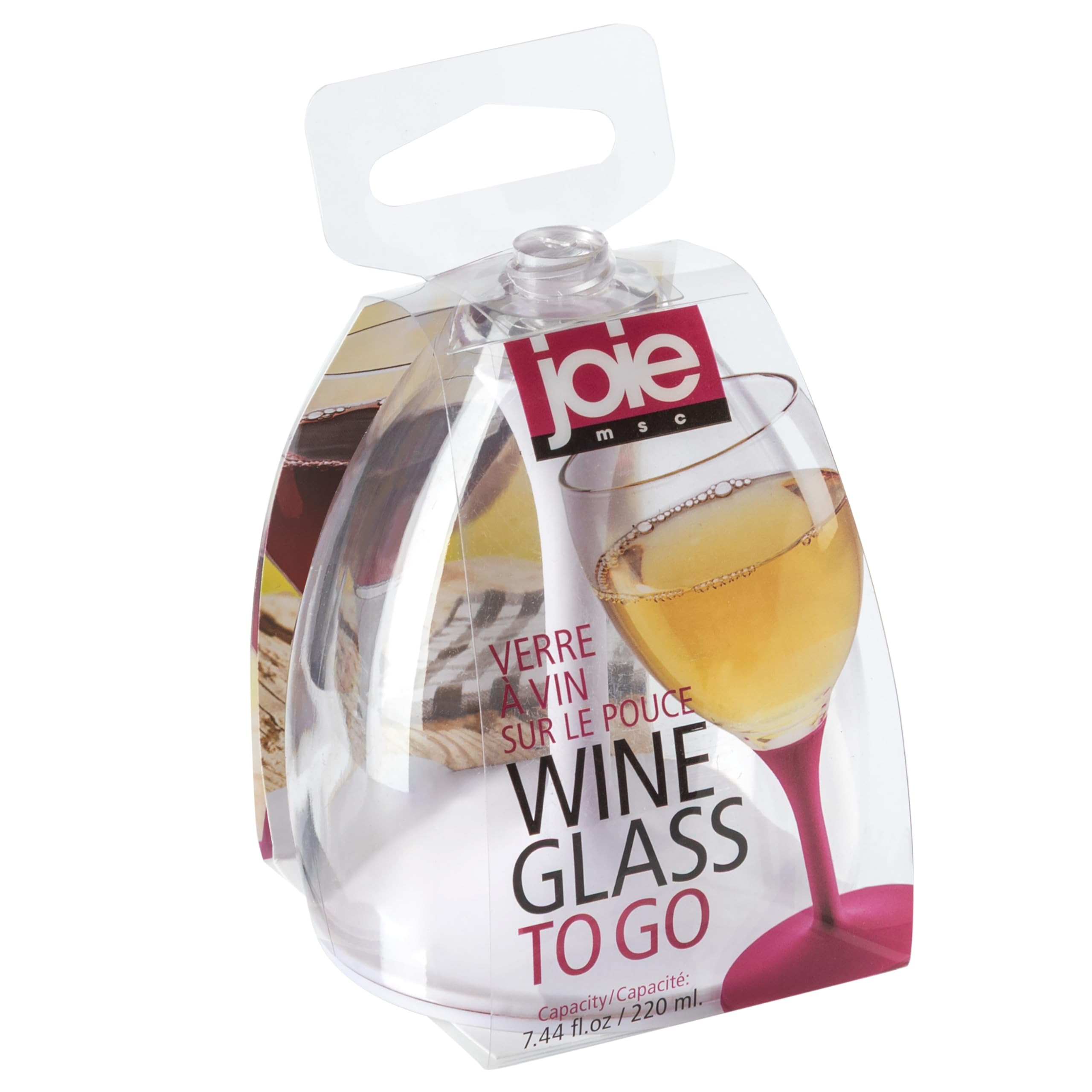 Joie Wine Glass To Go, Portable Wine Glass, Detachable Stem, BPA-free | Amazon (US)