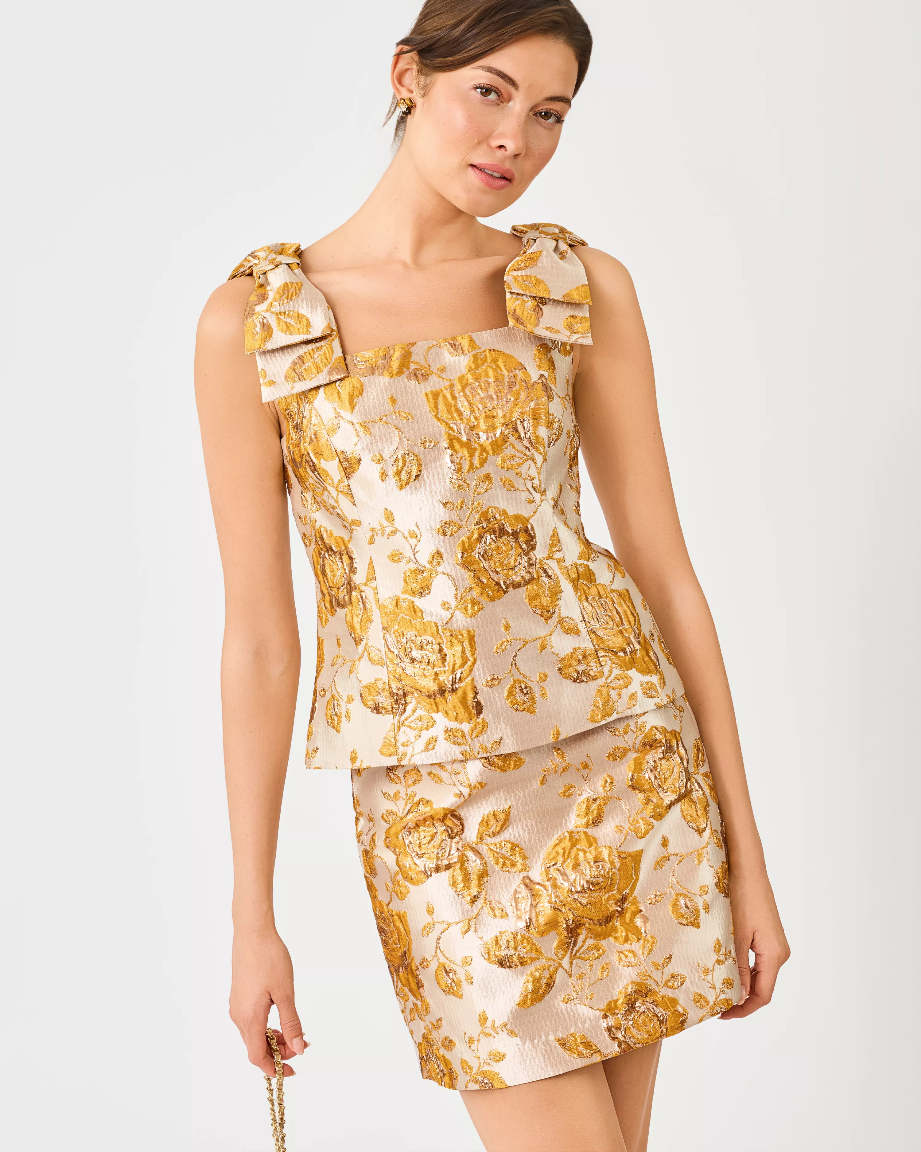 Paily Brocade Top | Lilly Pulitzer