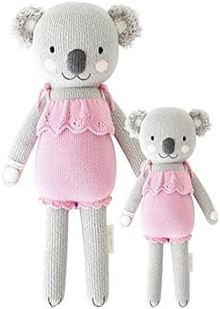 cuddle + kind Claire The Koala Little 13" Hand-Knit Doll – 1 Doll = 10 Meals, Fair Trade, Heirl... | Amazon (US)