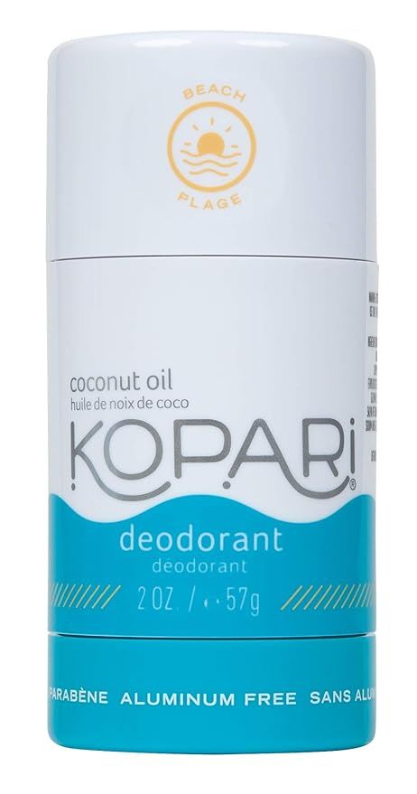 Kopari Aluminum-Free Deodorant Beach | Non-Toxic, Paraben Free, Gluten Free & Cruelty Free Men’... | Amazon (US)