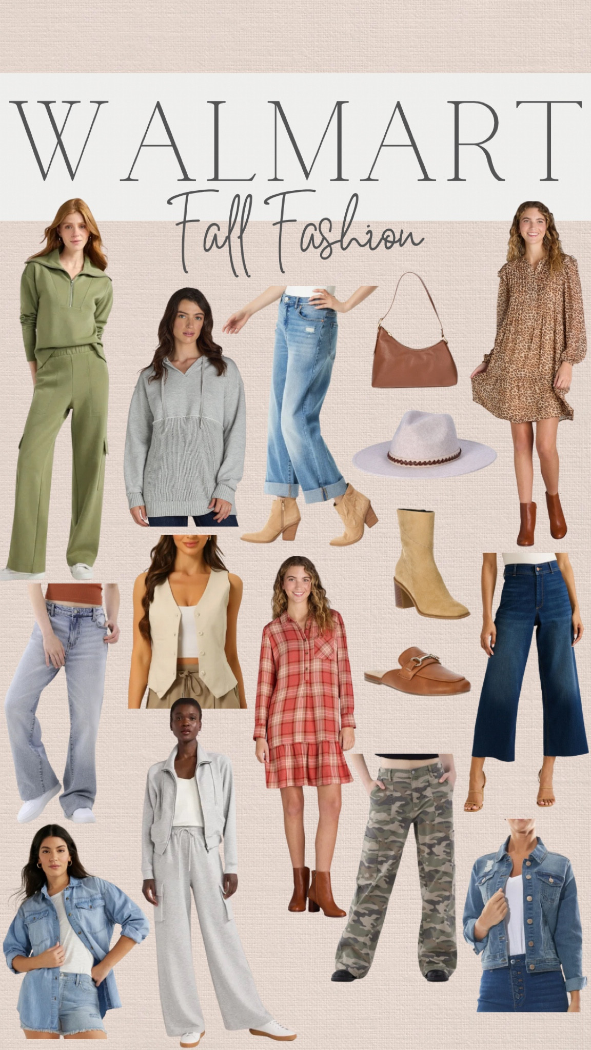 Walmart fashion finds! ‼️LTK only lets me link 16 items so I’m posting this graphic twice on my LTK feed with the rest of the links there. Links to the sweatpants/jacket sets are on the other post!‼️

#LTKFindsUnder50 #LTKSeasonal