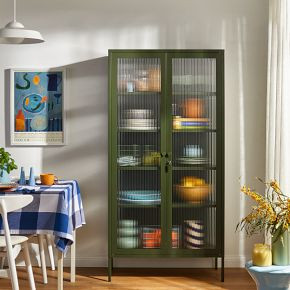 Mustard Made Collector Glass Cabinet | West Elm (US)