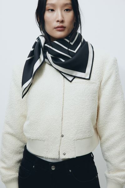 Pañuelo estampado de seda | H&M (FR, IT, ES, PT, BE)