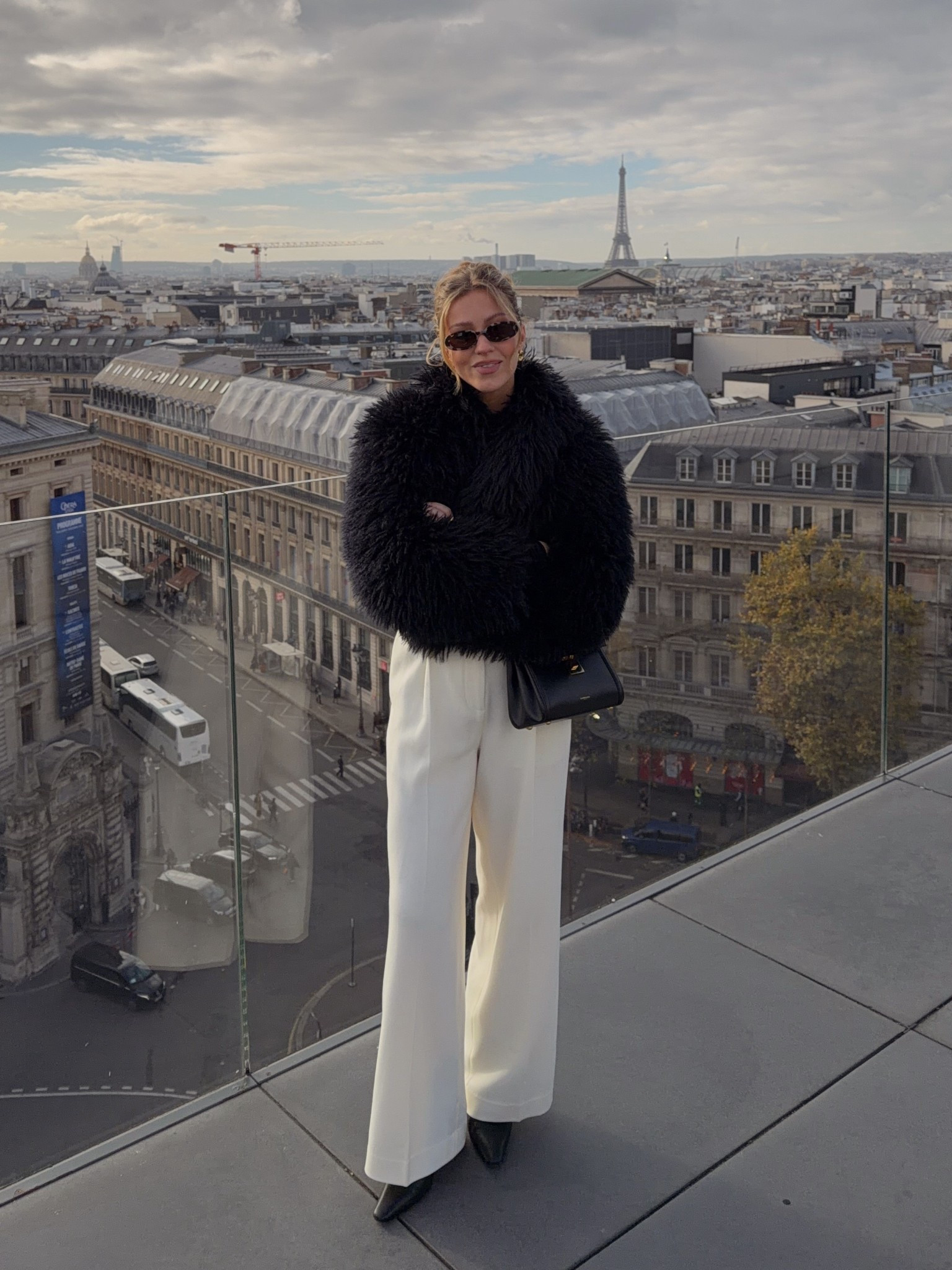 Faux fur coat (old M&S), cream tailored trousers, Paris outfit, winter outfit, chic outfit idea, 

#LTKstyletip #LTKuk #LTKwinter