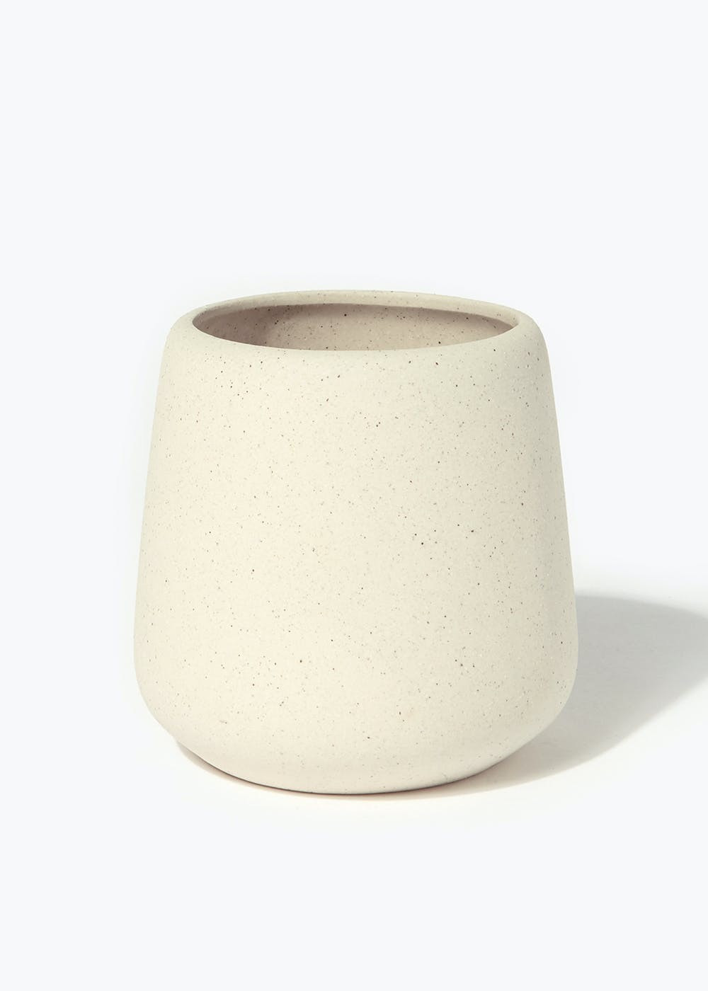 Ceramic Matte Bathroom Tumbler (11cm x 8.5cm) – Cream | Matalan (UK)