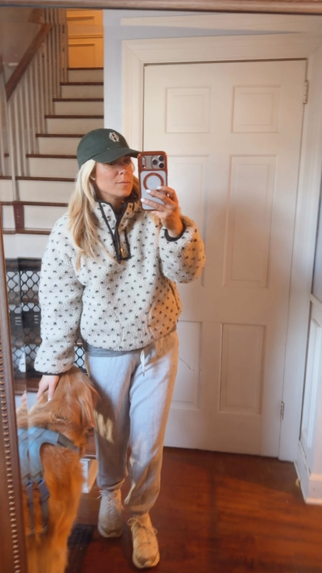 Love this fleece for night walks 

#LTKgrwm #LTKootd