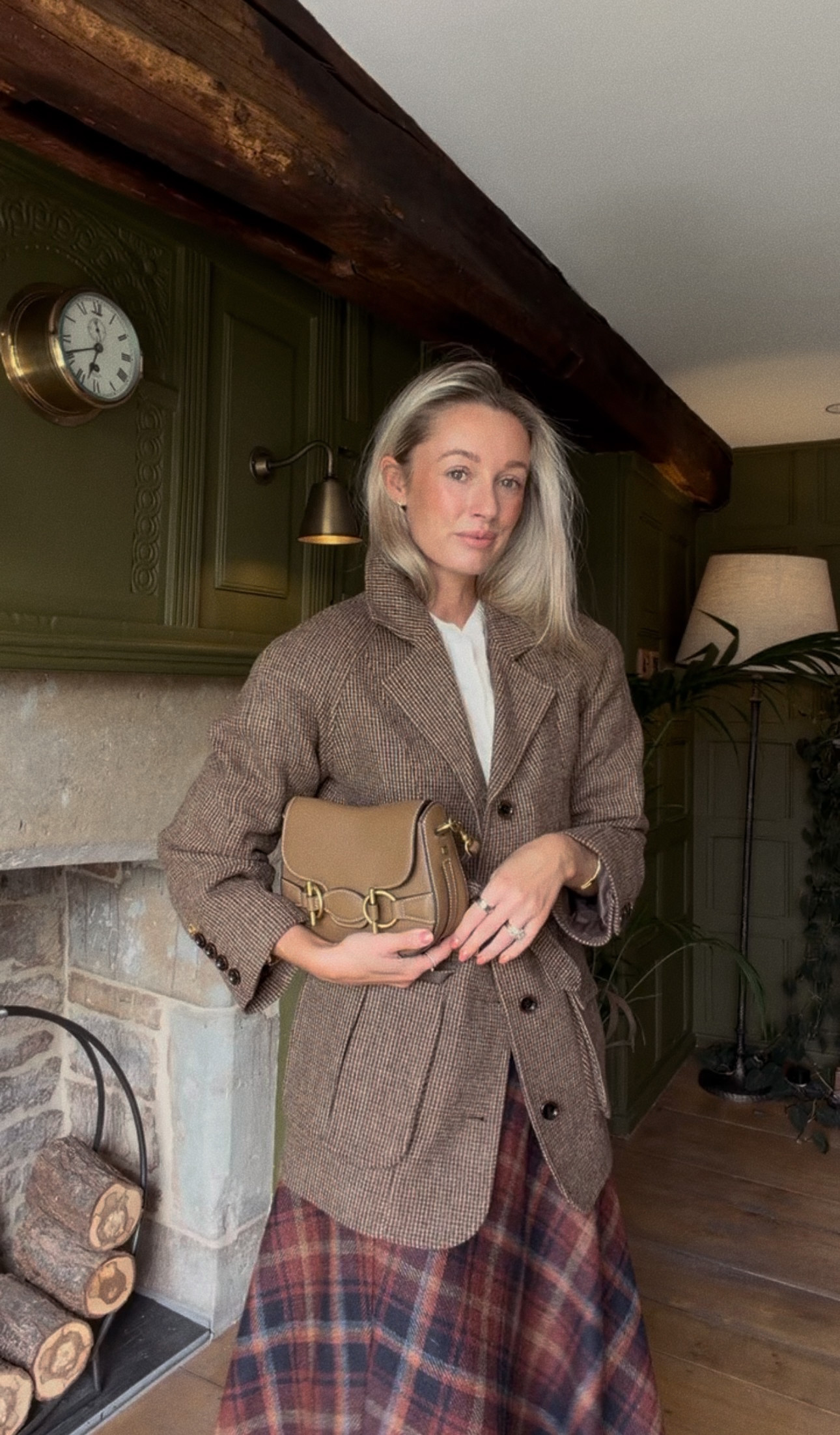 How to style a tartan skirt this season 🤎

#LTKuk #LTKautumn #LTKworkwear