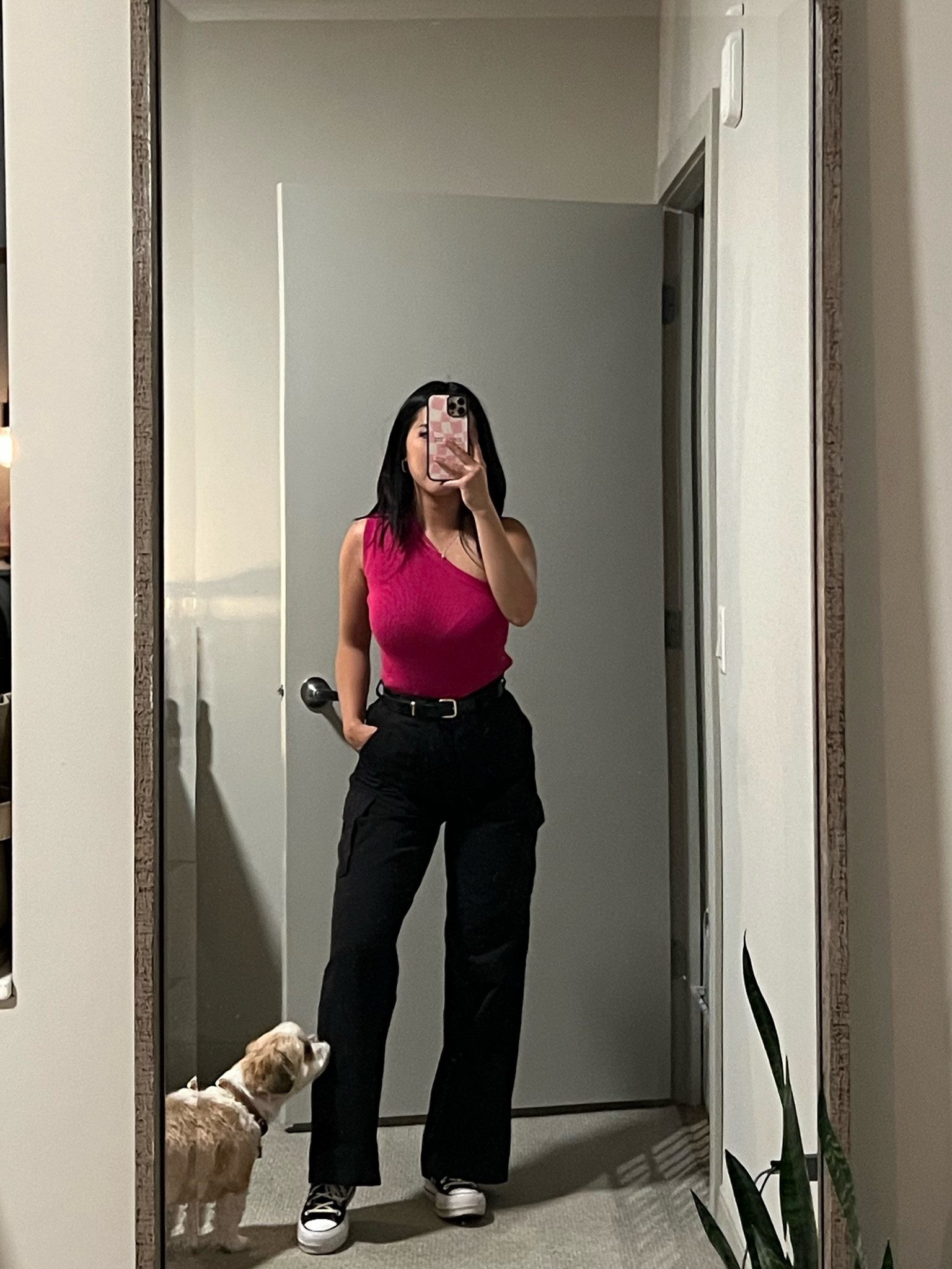 Backless pink top💖 

Top @amazon
Bottoms @ black bottoms

#LTKstyletip #LTKfit