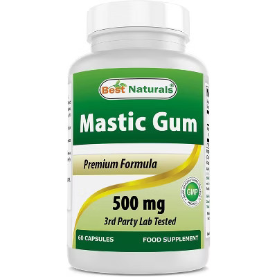 Best Naturals Mastic Gum 500 mg 60 Capsules | Target