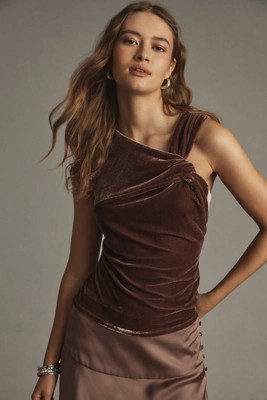 Sunday in Brooklyn Sleeveless Twist Blouse | Anthropologie (US)