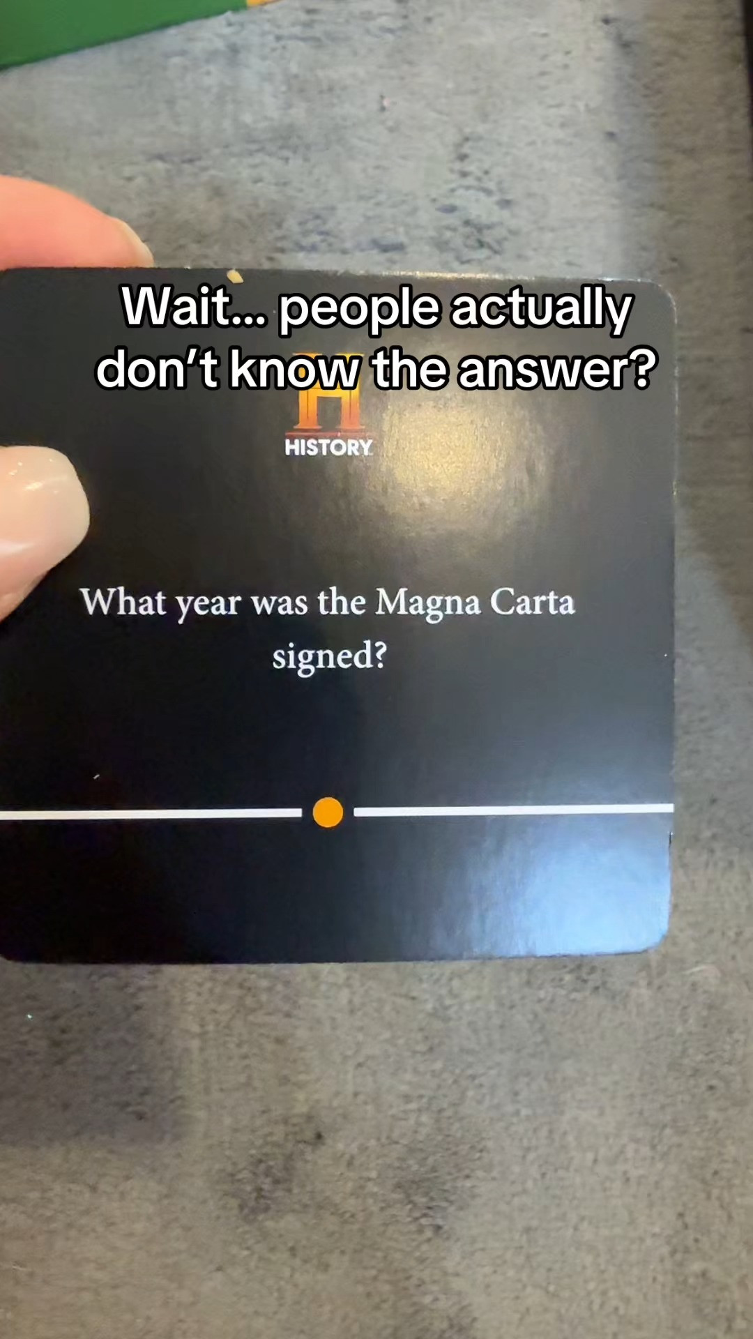 Game night for the people who love random facts.

The History Channel 2-in-1 Trivia Game brings together timelines, fun facts, and general knowledge questions for a game night that’s smart, competitive, and actually fun. Perfect for families, teens, adults, trivia lovers, or anyone who likes proving they know the most random things.

#History #knowledge #cards #game #family #friends #teacher #student #school 

 #LTKdayinmylife #LTKstorytime #LTKHome