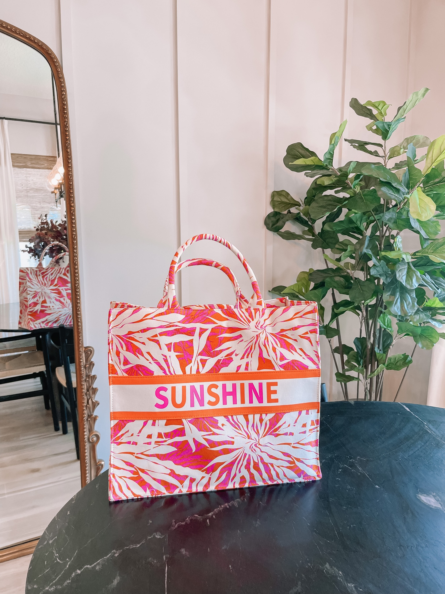 $20 Walmart tote! The size is so good & reminds me SO MUCH of the Christian Dior tote! #resortwear 

#LTKtravel #LTKunder50 #LTKstyletip