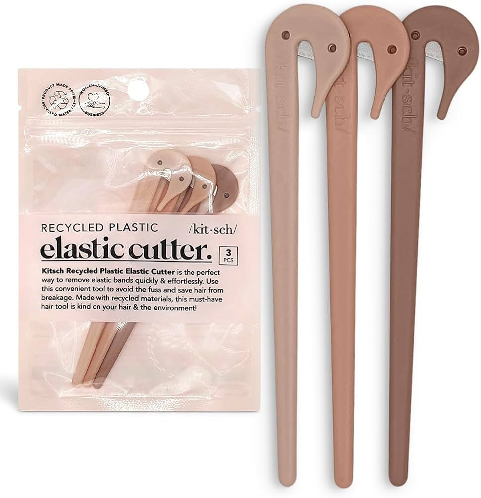 Kitsch Elastic Hair Tie Cutter Tool, Rubber Band Cutter for Hair, Hair Elastic Cutter for Kids Ha... | Amazon (US)