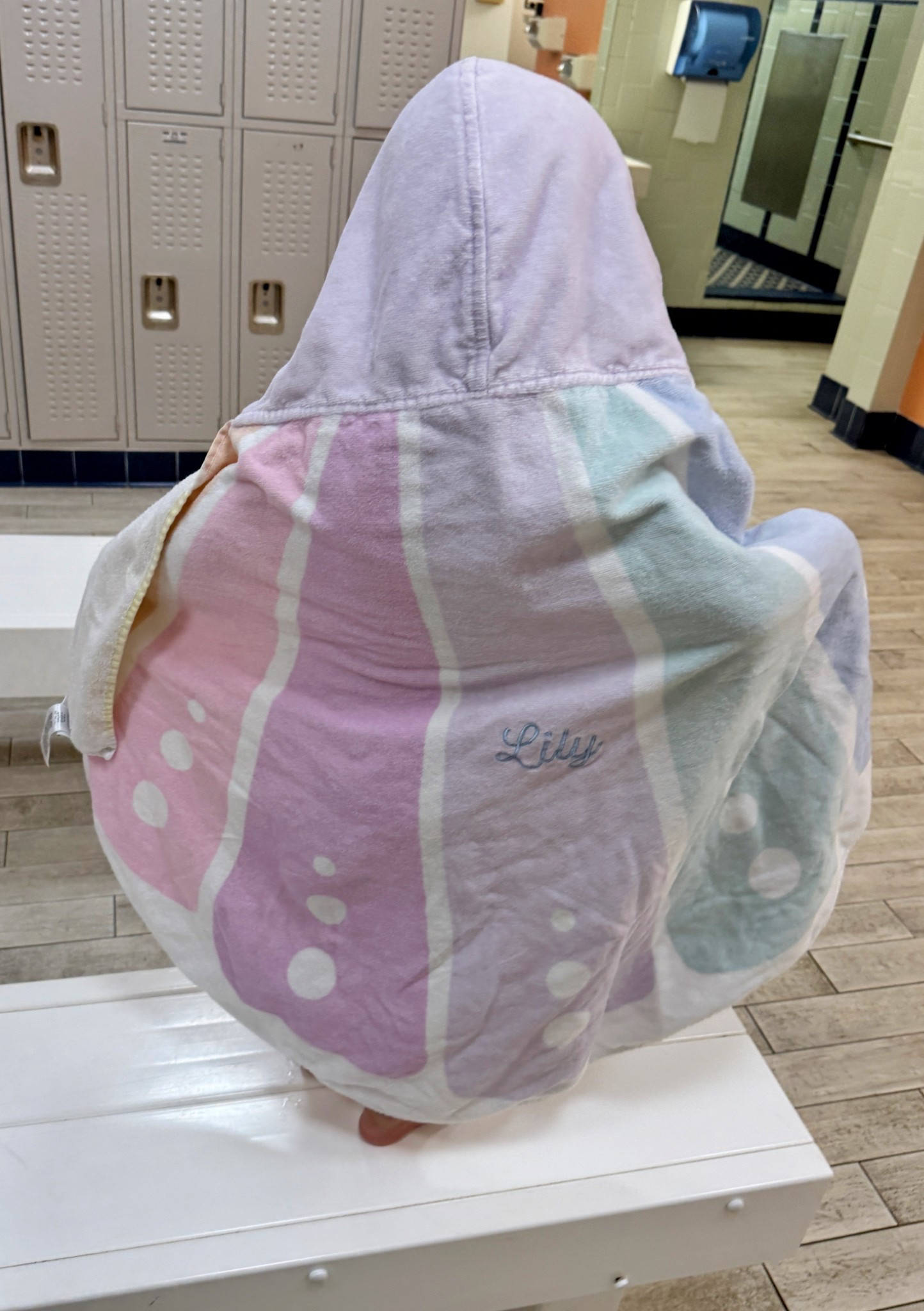 One of the favorite toddler gifts - this custom Pottery Barn towel  