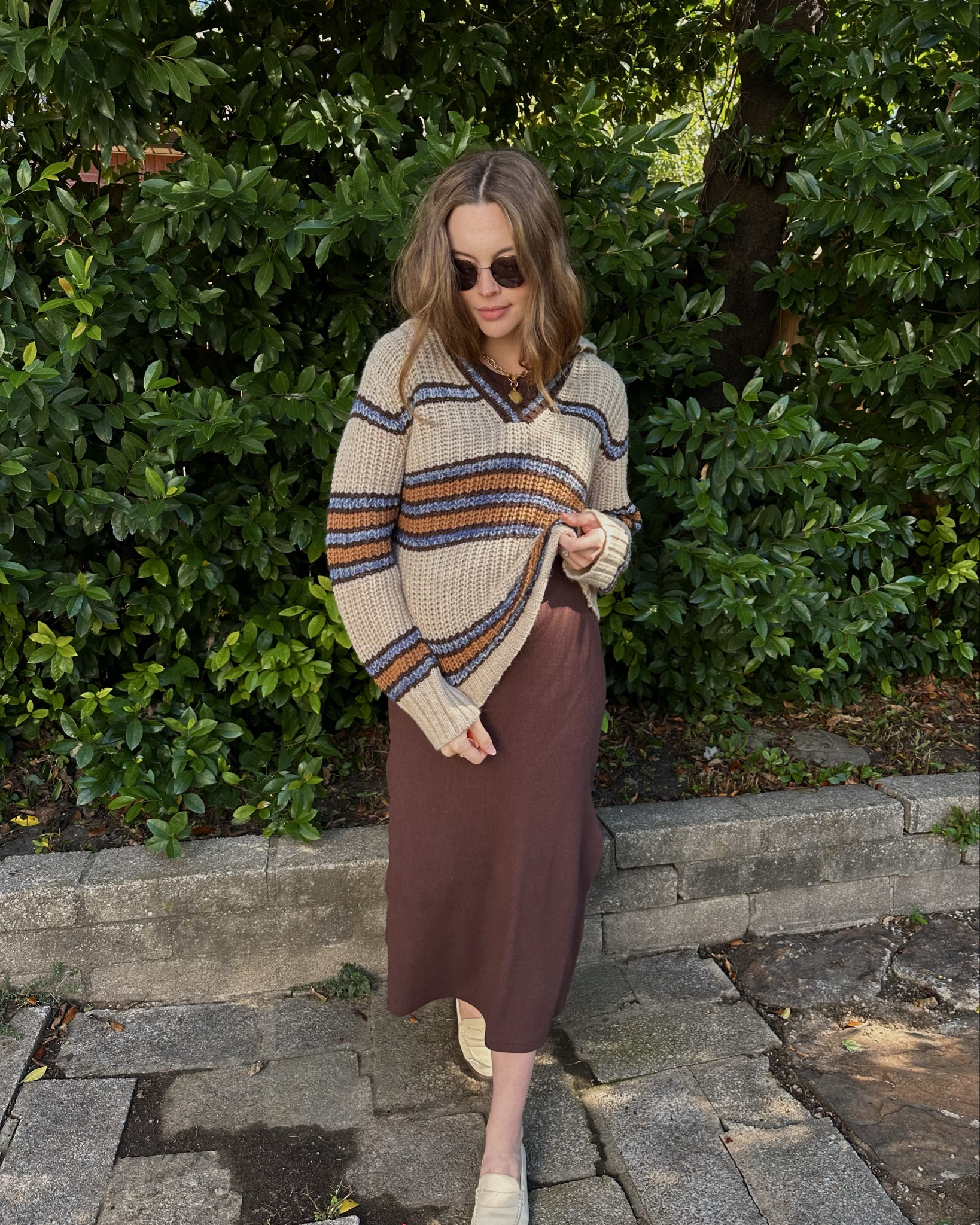 Cozy sweater outfit for Fall 🤎🍂

#LTKTall #LTKStyleTip #LTKSeasonal