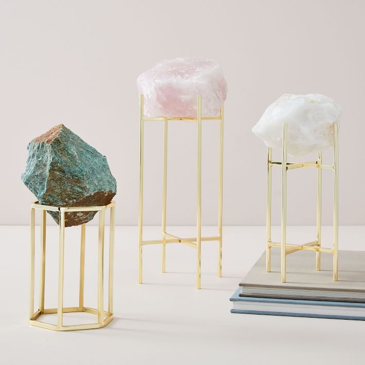Natural Stone on Stand Objects | West Elm (US)