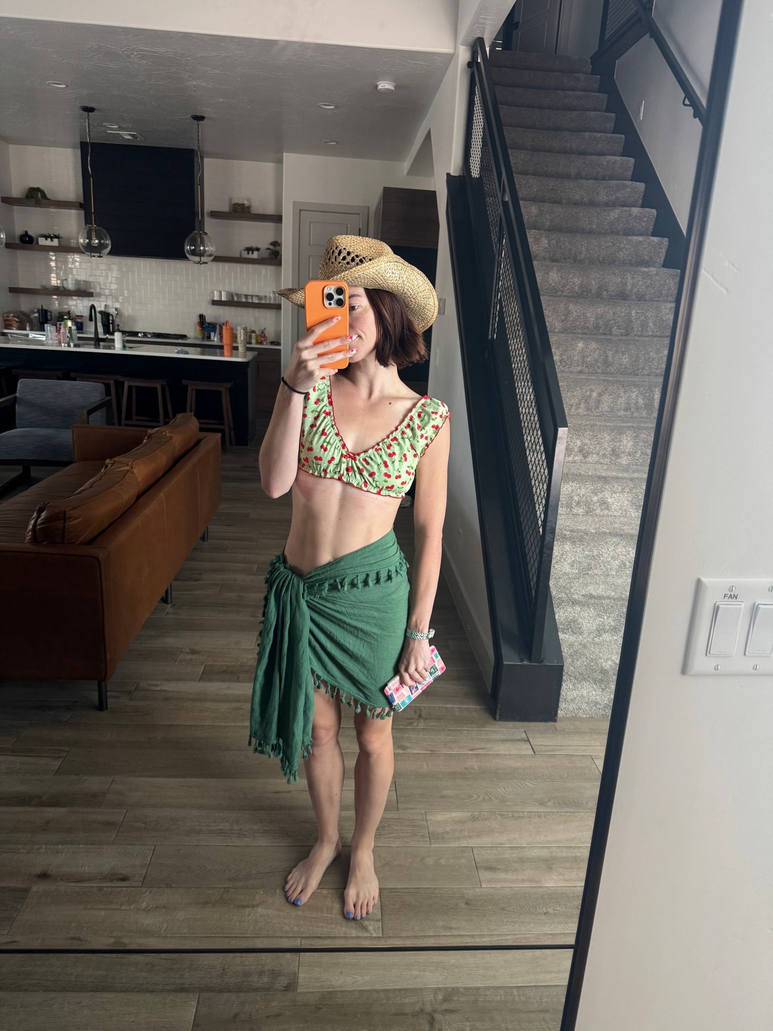 Coastal cowgirl vibes 💚🍒🤠
Top: S
Bottoms: S

#LTKSaleAlert #LTKFindsUnder50 #LTKSwim