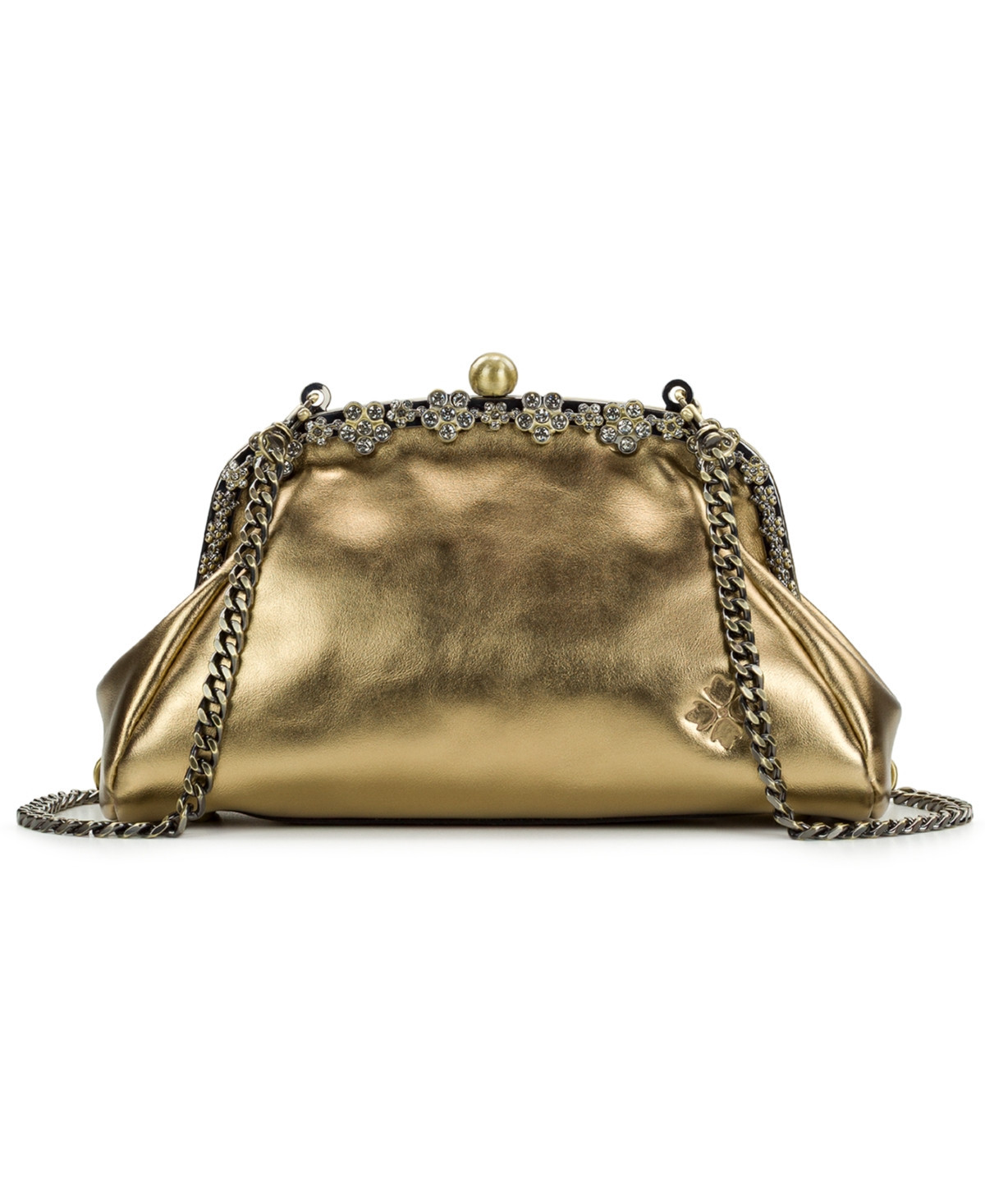 Patricia Nash Women's Teora Frame Crossbody Handbag - Antique Gold | Macy's