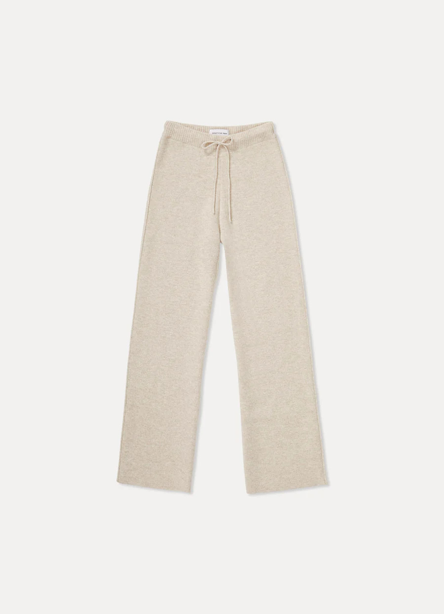 Wide Leg Sweater Pants | Something Navy