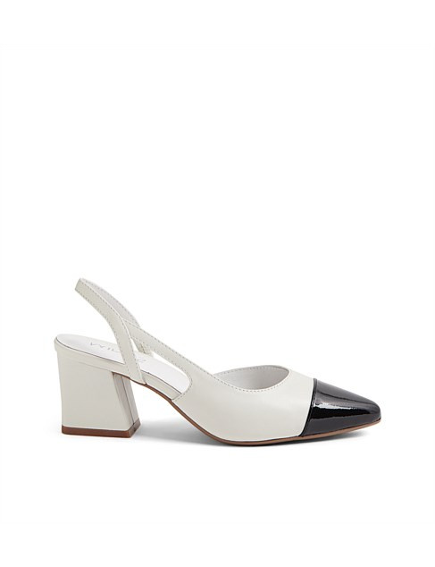 Midas Memm Mi Black Ivory Patent Leather | David Jones | David Jones (Australia & New Zealand)