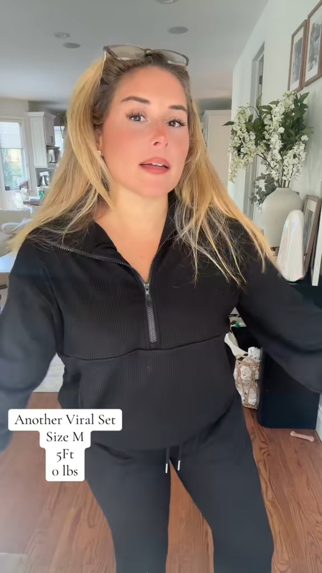 Another leisure suit win 🖤 I’m wearing a medium — so cute and such an easy, no-thought outfit! Throw it on, go, and still look perfectly put together 🙌 Definitely a win in my book! #AmazonFinds #MomStyle #ComfyButCute

#LTKMidsize #LTKOver40 #LTKHome