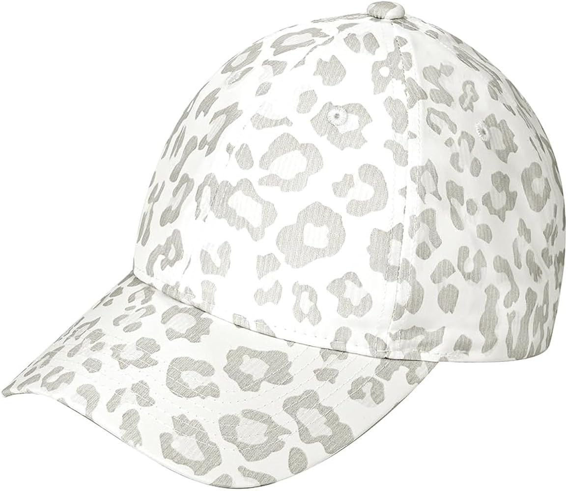 C.C Leopard Pattern Baseball Cap for Women Unisex - Adjustable Stretch Fit Daily Hat Cap | Amazon (US)