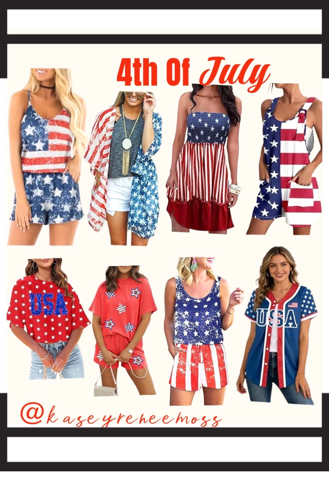 Super cute 4th of July Outfits! ✨