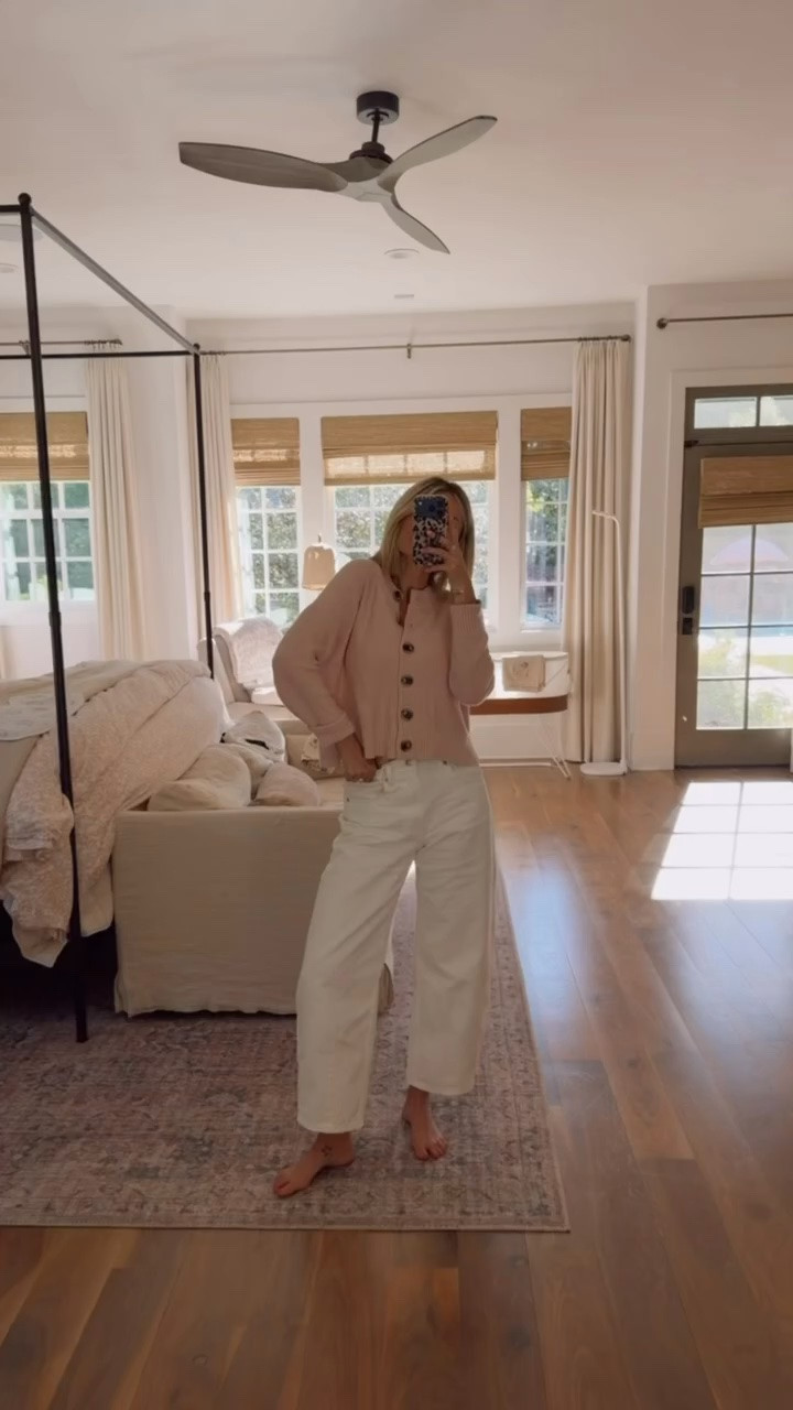 My favorite cardigan! I have this in several colors and wear them on repeat! Love this pink!! Wearing XS/4.

Loverly Grey, Quince, Target find, Target fashion, white barrel jeans, white barrel denim, pink cardigan

#LTKootd #LTKSeasonal