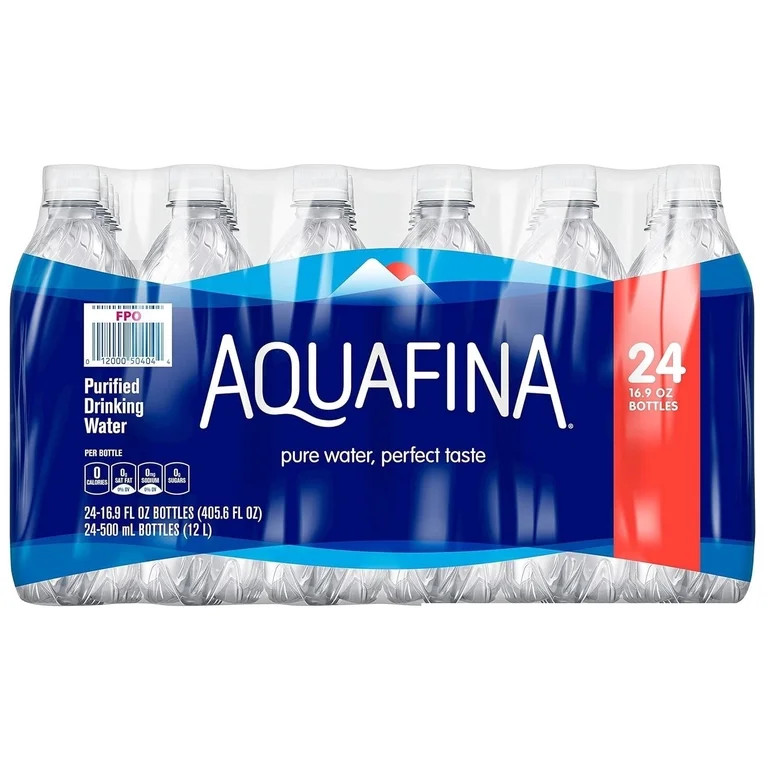 Aquafina Bottled Water, 16.9 Ounce (24 Bottles) - | Walmart (US)