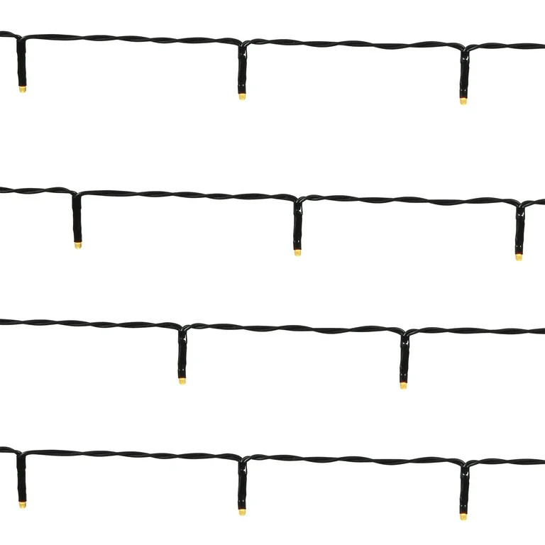 Halloween 20-Count Battery-Operated Indoor Outdoor 8-Function Orange LED Micro Lights, Way to Cel... | Walmart (US)