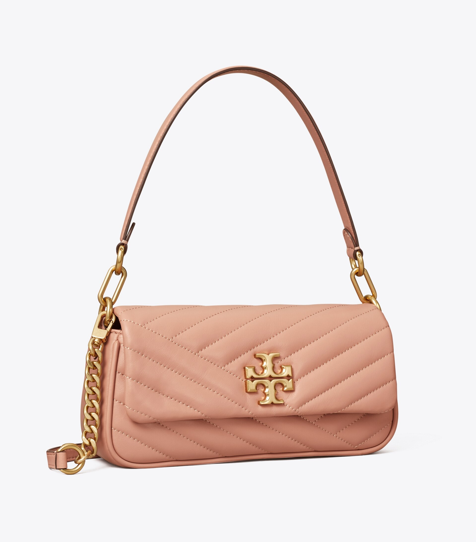 Kira Chevron Small Flap Shoulder Bag | Tory Burch (US)