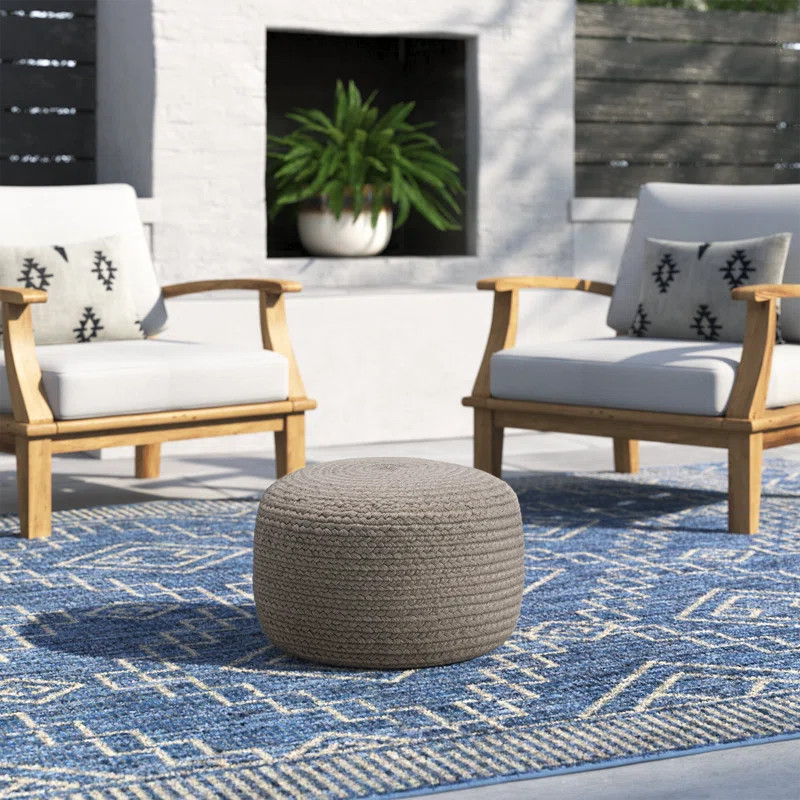 Joss & Main Dalenna Outdoor Ottoman with Cushion & Reviews | Wayfair | Wayfair North America
