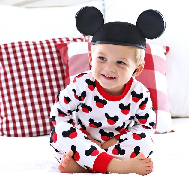 Mouse Ears Printed Knit Loungewear | Classic Whimsy