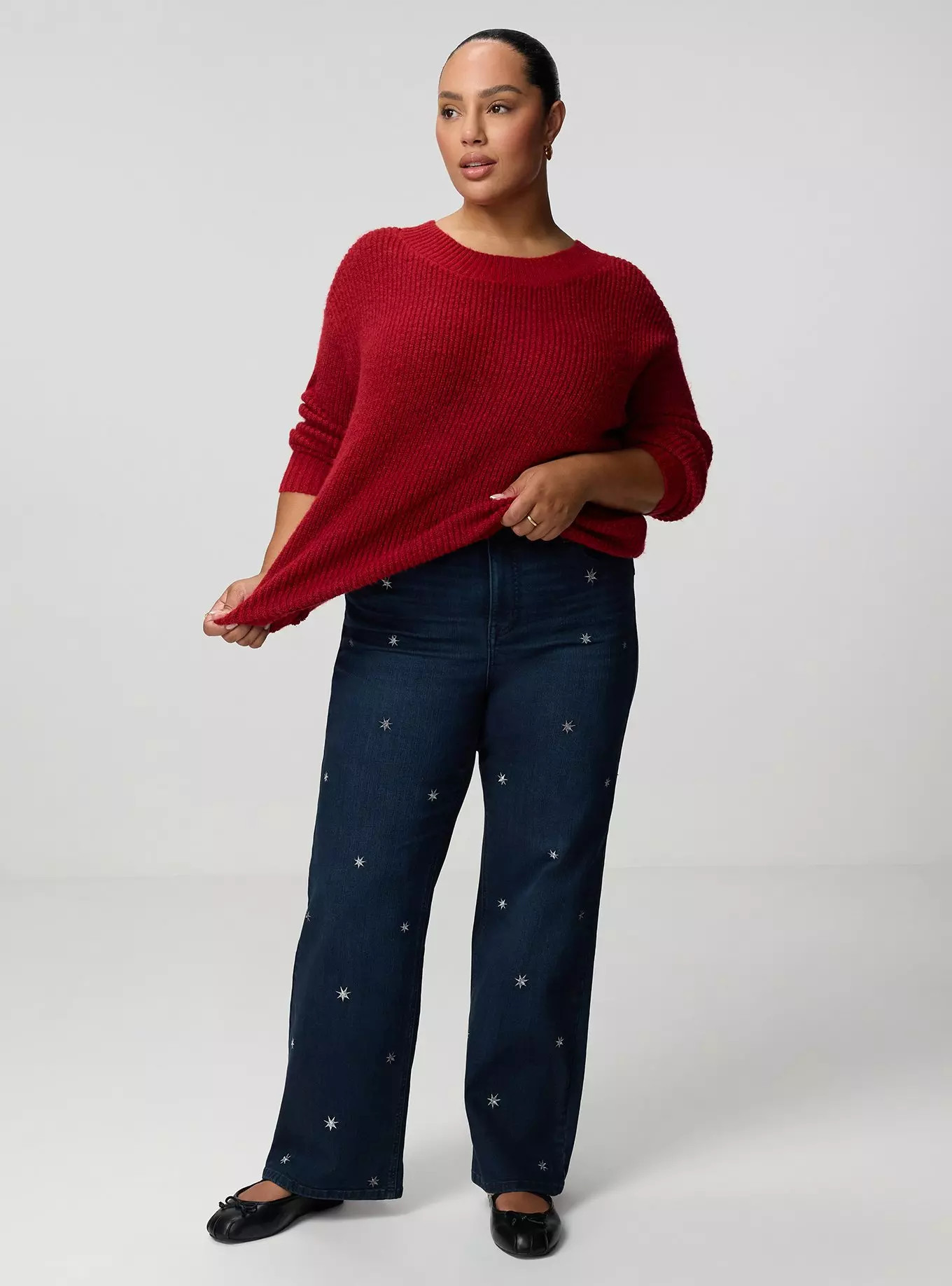 Bombshell Wide Leg High-Rise Jean | Torrid (US & Canada)