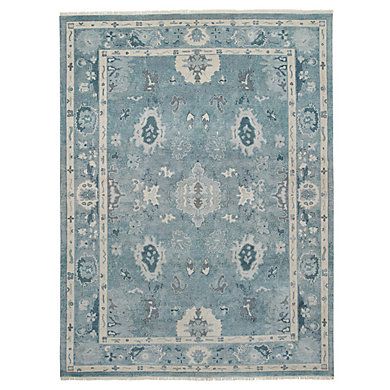 SK Ophelia Hand Kotted 100% Wool Area Rug | Ballard Designs, Inc.