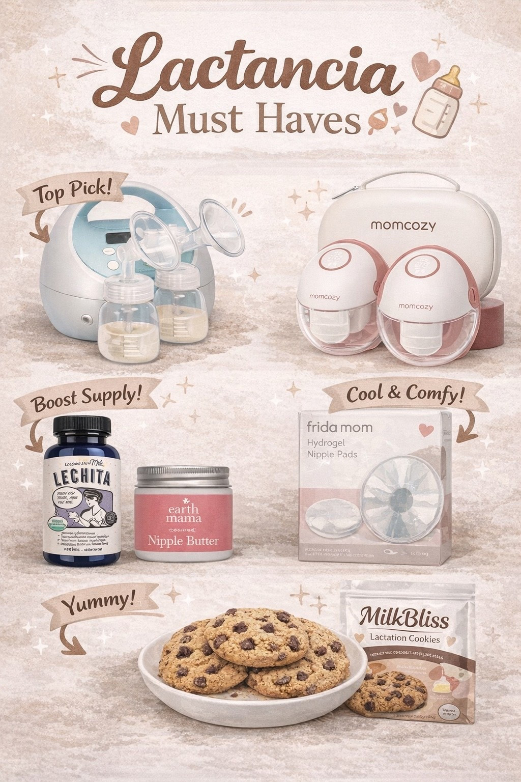 Breastfeeding must haves 