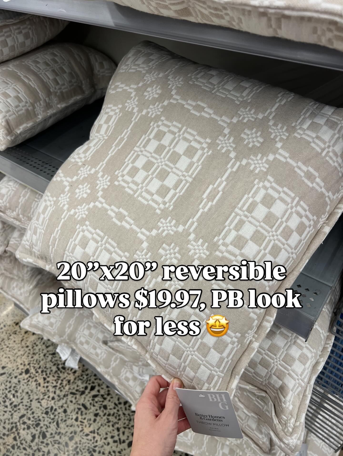 Have and love these pillows (nice for the price). #walmarthome 