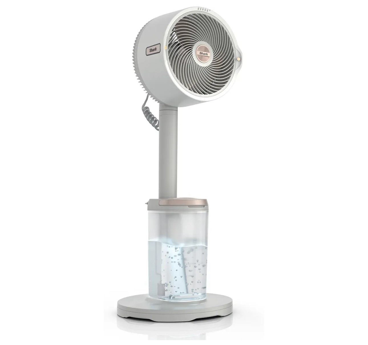 Shark FlexBreeze Pro Mist Fan — Indoor & Outdoor, Integrated Misting, Pedestal to Tabletop, Corded or Cordless, Up to 24-Hr Battery, Oscillating, White, FA302WH (2025 Release)

#LTKSeasonal