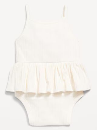 Sleeveless Peplum Bodysuit for Baby | Old Navy (US)