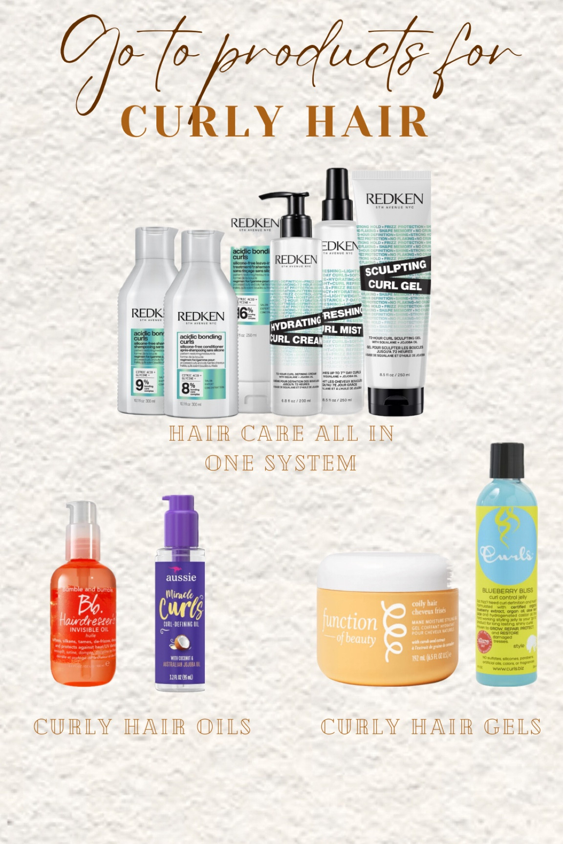 My go to curly hair products 

Curly hair, summer time

#LTKU #LTKBeauty #LTKGiftGuide