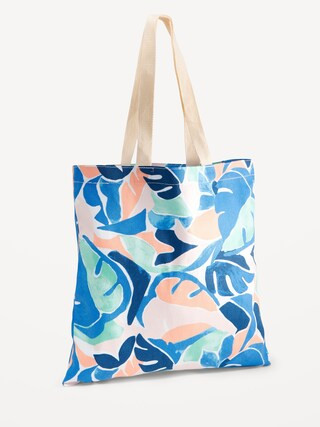 Printed Canvas Tote Bag for Women | Old Navy (US)