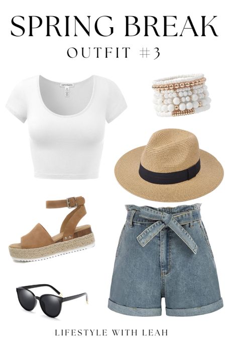 Casual spring break outfit idea from Amazon! 

#LTKSeasonal #LTKstyletip