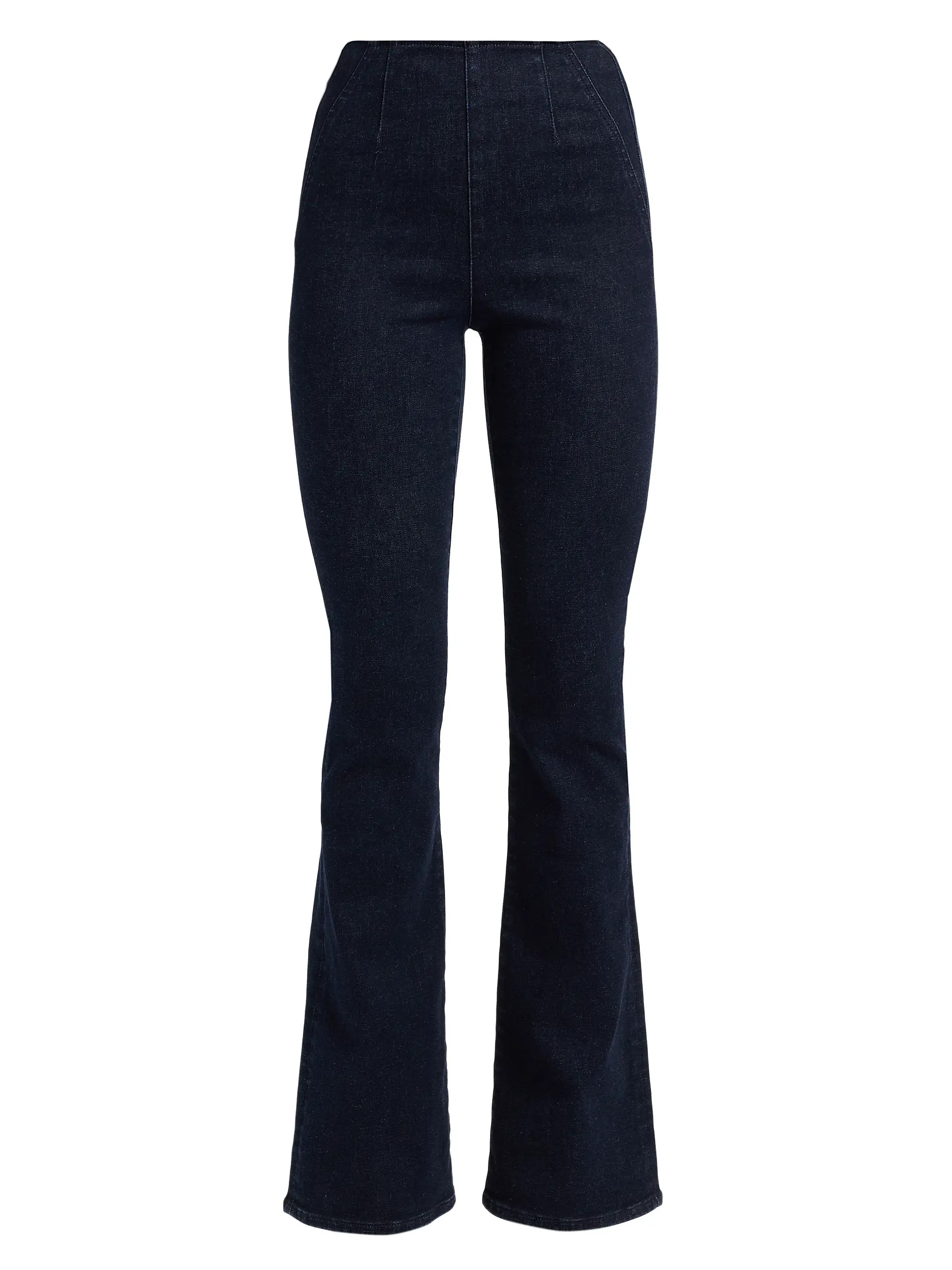 Beverly Off-Duty High-Rise Skinny Boot-Cut Jeans | Saks Fifth Avenue