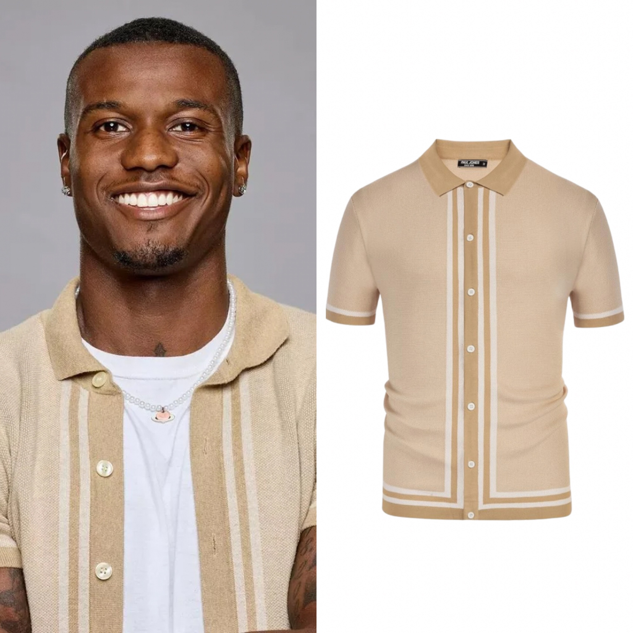 BIG BROTHER 26 - CAM - PJ PAUL JONES Knit Short Sleeve Shirt



#LTKFindsUnder50 #LTKMens #LTKSeasonal