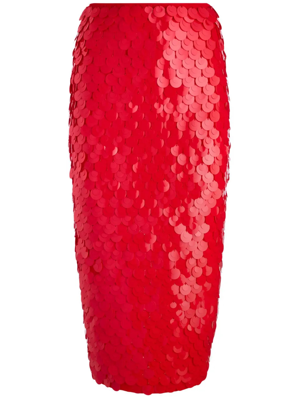 Alice + Olivia Sequined Skirt  | Red | FARFETCH | Farfetch Global