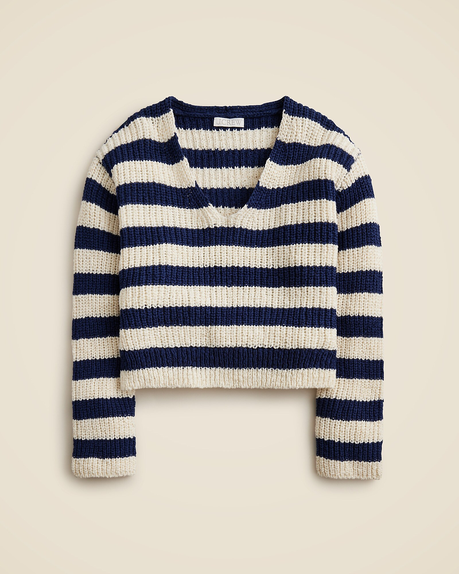 Montauk pullover sweater in stripe | J. Crew US