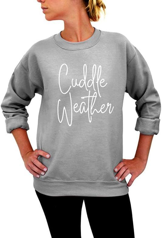 Cuddle Weather, Crew Neck Sweatshirt | Amazon (US)