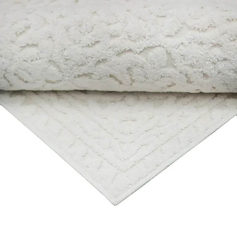 My Texas House Ryland 5'3" x 7' Natural Medallion Indoor/Outdoor Rug - Walmart.com | Walmart (US)