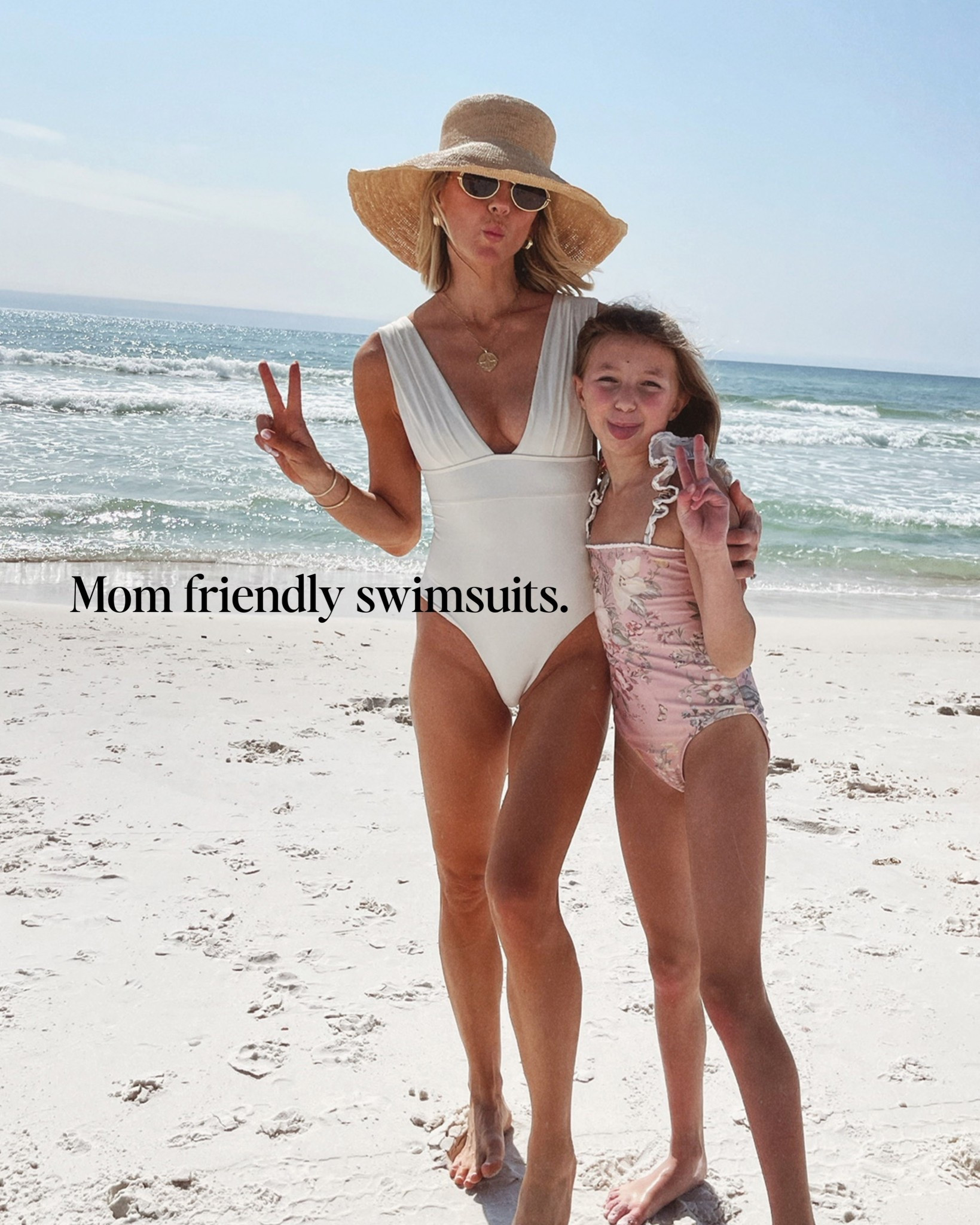 A mom friendly swimsuit is the daily uniform on a beach vacation! Linking my favorites. 

#LTKootd #LTKSeasonal